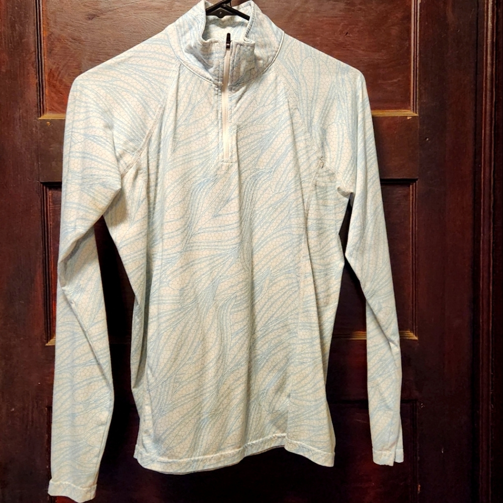 Orvis sun shirt  quarter zip